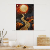 Poster 1803 Scénario surréaliste cosmique (Cuisine)