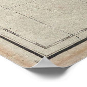 Poster 1804 Carte de l'Irlande (40"x47") (Coin)