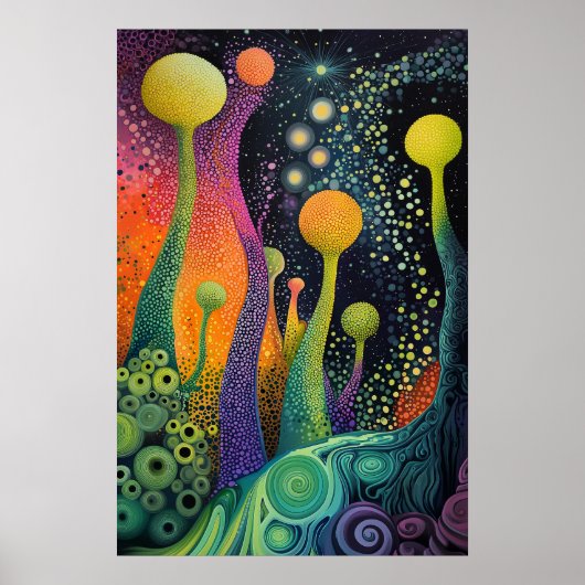 Poster 1805 Scénario surréaliste cosmique (Devant)