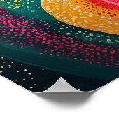 Poster 1811 Scénario surréaliste cosmique (Coin)