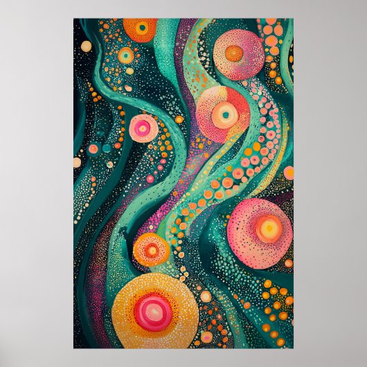 Poster 1811 Scénario surréaliste cosmique (Devant)