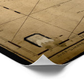 Poster 1813 Map of Nantucket Shoals & George's Bank, MA (Coin)