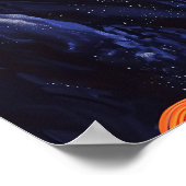 Poster 1816 Paysage surréaliste cosmique (Coin)