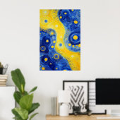 Poster 1817 Scénario surréaliste cosmique (Bureau à domicile)