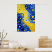 Poster 1817 Scénario surréaliste cosmique (Cuisine)