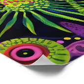 Poster 1818 Paysage surréaliste cosmique (Coin)