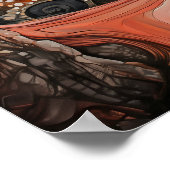 Poster 1820 Paysage surréaliste cosmique (Coin)