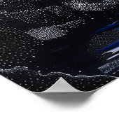 Poster 1821 Paysage surréaliste cosmique (Coin)