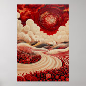 Poster 1823 Scénario surréaliste cosmique (Devant)