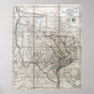 Poster 1841 Republic of Texas