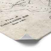 Poster 1841 République du Texas (Coin)