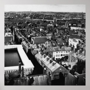 Poster 1859 :  La ville de Boston, le Massachusetts