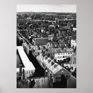 Poster 1859 : La ville de Boston, le Massachusetts