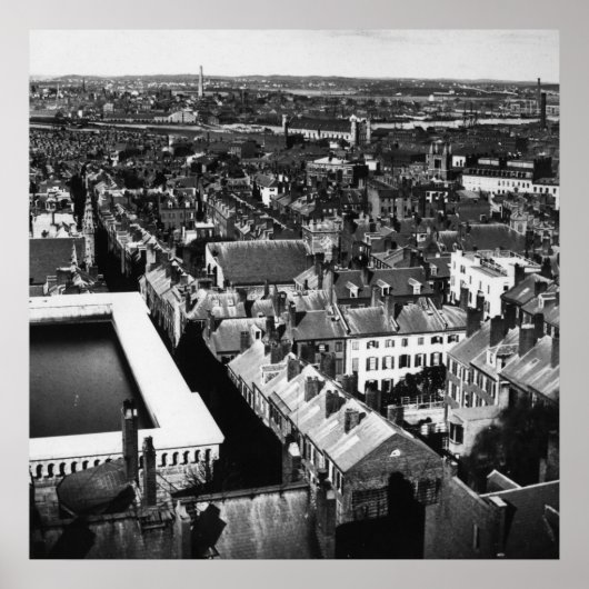 Poster 1859 : La ville de Boston, Massachusetts (Devant)