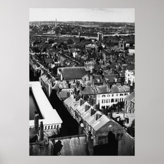 Poster 1859 : La ville de Boston, Massachusetts (Devant)