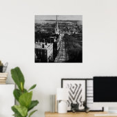 Poster 1859 : Vue de Boston depuis la State House (Bureau à domicile)