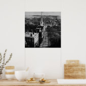 Poster 1859 : Vue de Boston depuis la State House (Cuisine)