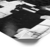 Poster 1859 : Vue de Boston vers le sud (Coin)