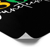 Poster 1865 1865 Fête le Mois de l'histoire des Noirs (Coin)