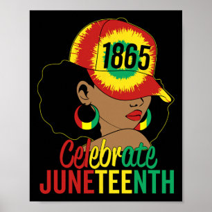 Poster 1865 : Journée de la liberté Amer africain