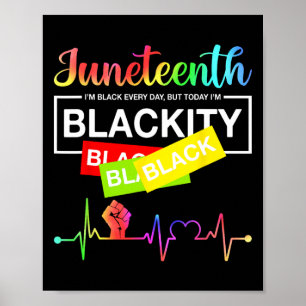 Poster 1865 Le dix-neuvième jour célèbre la liberté afro-