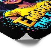 Poster 1865 Liberté 1865 Noir afro-américain Que (Coin)