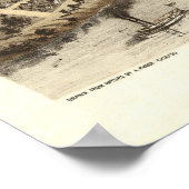 Poster 1867 Appleton, WI Birds Eye View Panoramic Map (Coin)