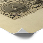 Poster 1876 Reproduction La Déclaration d'indépendance (Coin)