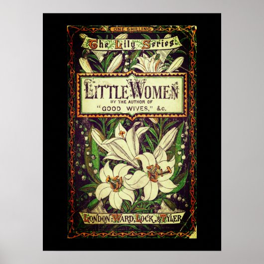 Poster 1878 Couverture du livre des petites femmes | Post (Devant)