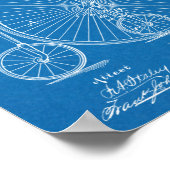 Poster 1882 Haute Roulette Conception de Vélo Brevet Art  (Coin)