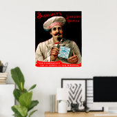 Poster 1895 Petit-déjeuner de poisson-codé râpé (Bureau à domicile)