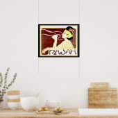 Poster 1897 Art nouveau Rajah Imprimer par Henri Meunier (Cuisine)