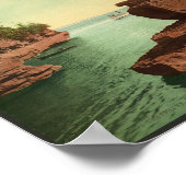 Poster 1898 Le Sphinx, Iles Apôtres, Lac Supérieur (Coin)