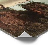 Poster 1898 Pulpit Rock, Presque Isle Park Marquette, MI (Coin)