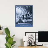 Poster 1899 Kingston Jamaïque Market (Bureau à domicile)