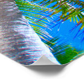 Poster  (18" x 24")  Palm Tree Vanuatu (Coin)