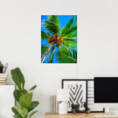 Poster  (18" x 24")  Palm Tree Vanuatu (Bureau à domicile)