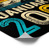 Poster 18 Years Old Awesome Since January 2008 18th Birth (Coin)