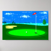 Poster 18e Trou (Devant)