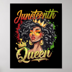 Poster 18e Vibes de la Reine Noire Funny Junet1865