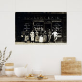 Poster 1900 Boulangerie parisienne (Cuisine)