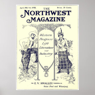 Poster 1900 Golf Magazine