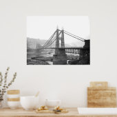 Poster 1900 Pointe Bridge Pittsburgh Pa. Imprimer (Cuisine)