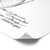 Poster 1902 Brevet recumbérant de bicyclette Vintage Impr (Coin)