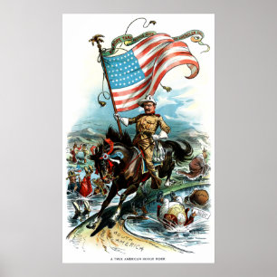 Poster 1902 Theodore Roosevelt