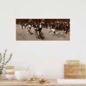 Poster 1905 : Élimination de la course de vélo (Cuisine)