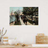 Poster 1906 Riverside Park and Drive, New York (Cuisine)