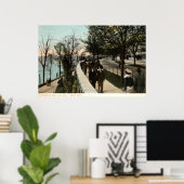 Poster 1906 Riverside Park and Drive, New York (Bureau à domicile)