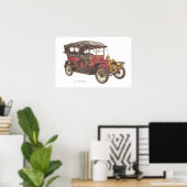 Poster 1907 TT Modèle Rover Automobile (Bureau à domicile)