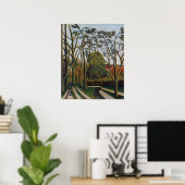 Poster 1908 Henri Rousseau Peinture (Bureau à domicile)